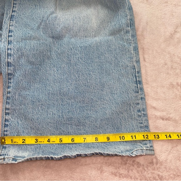 Madewell distressed superwide - leg Jean size 33P/L30/1/2 - Picture 14 of 14
